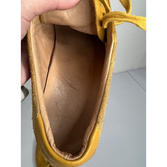 KOIO Capri Zafferano Yellow Leather Shoes Casual Size 39/US Womens’s 9 - Picture 8 of 9